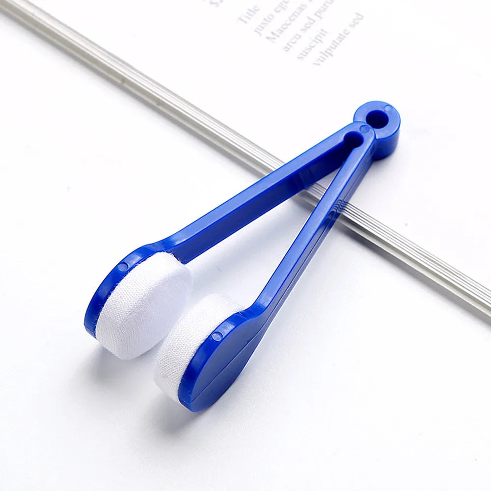 Mini Portable Microfiber Brush For Glasses Eyeglass Spectacles