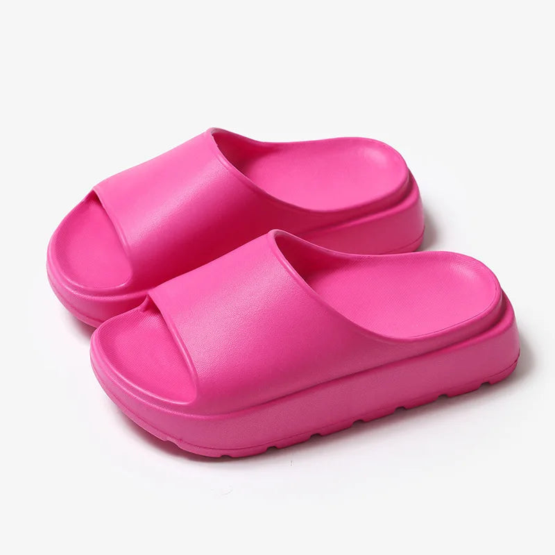 Summer Beach Thick Sole Eva Slippers Women Thick Platform Indoor Home