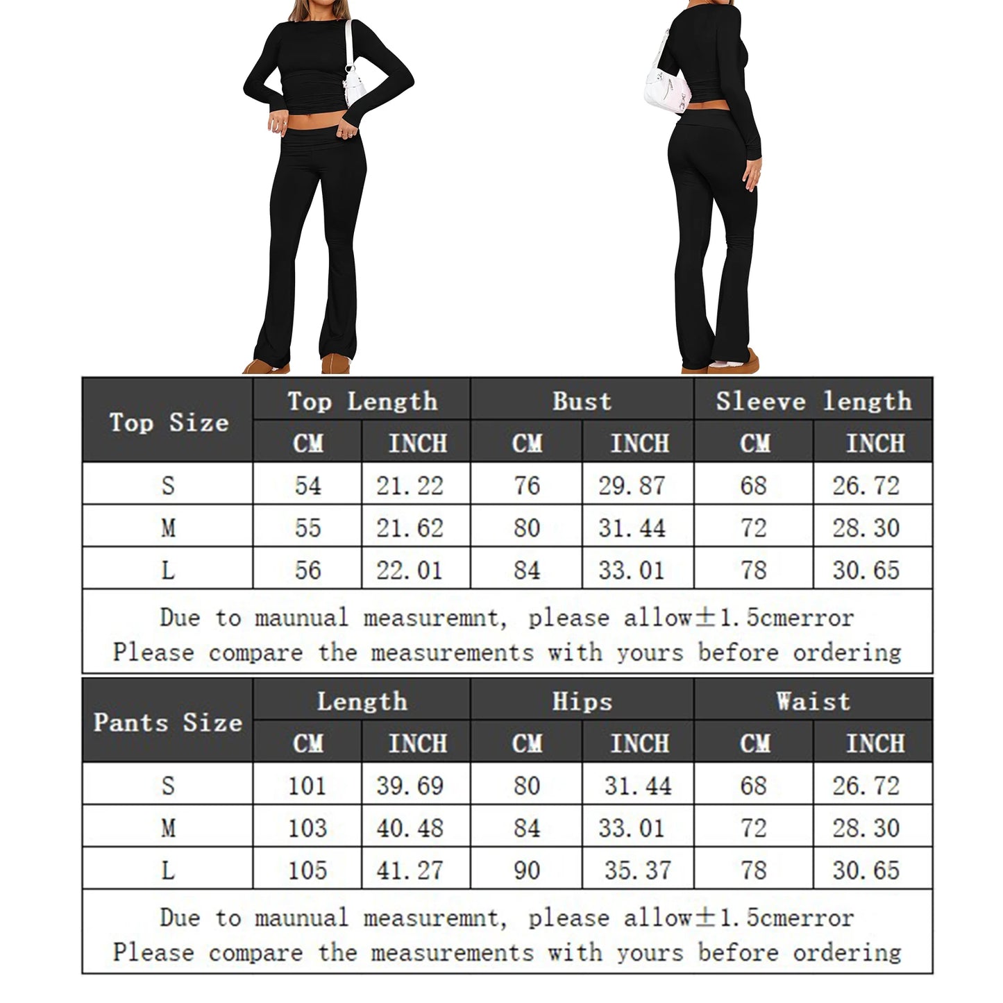 Lounge Sets Tracksuits Women s Fall Casual 2 Piece Outfits Long Sleeve